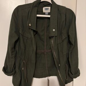 Old Navy Olive Green Utility Jacket